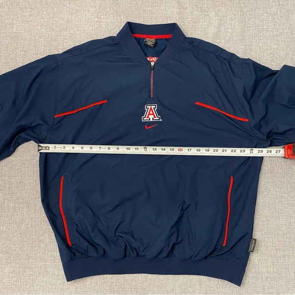 Vintage Nike Clima-Fit Mens Large Arizona Wildcats Center Swoosh 90s Windbreaker - Picture 3 of 15